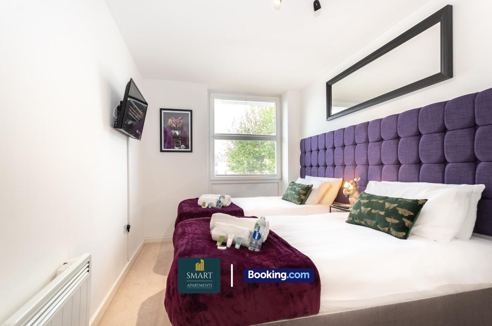 Spacious City Center Apartment By Smart Apartments Short Lets & Serviced Accommodation Apartment Southampton With Free Wifi מראה חיצוני תמונה