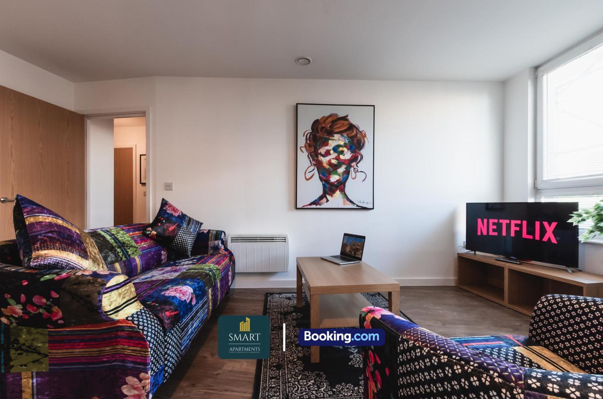 Spacious City Center Apartment By Smart Apartments Short Lets & Serviced Accommodation Apartment Southampton With Free Wifi מראה חיצוני תמונה