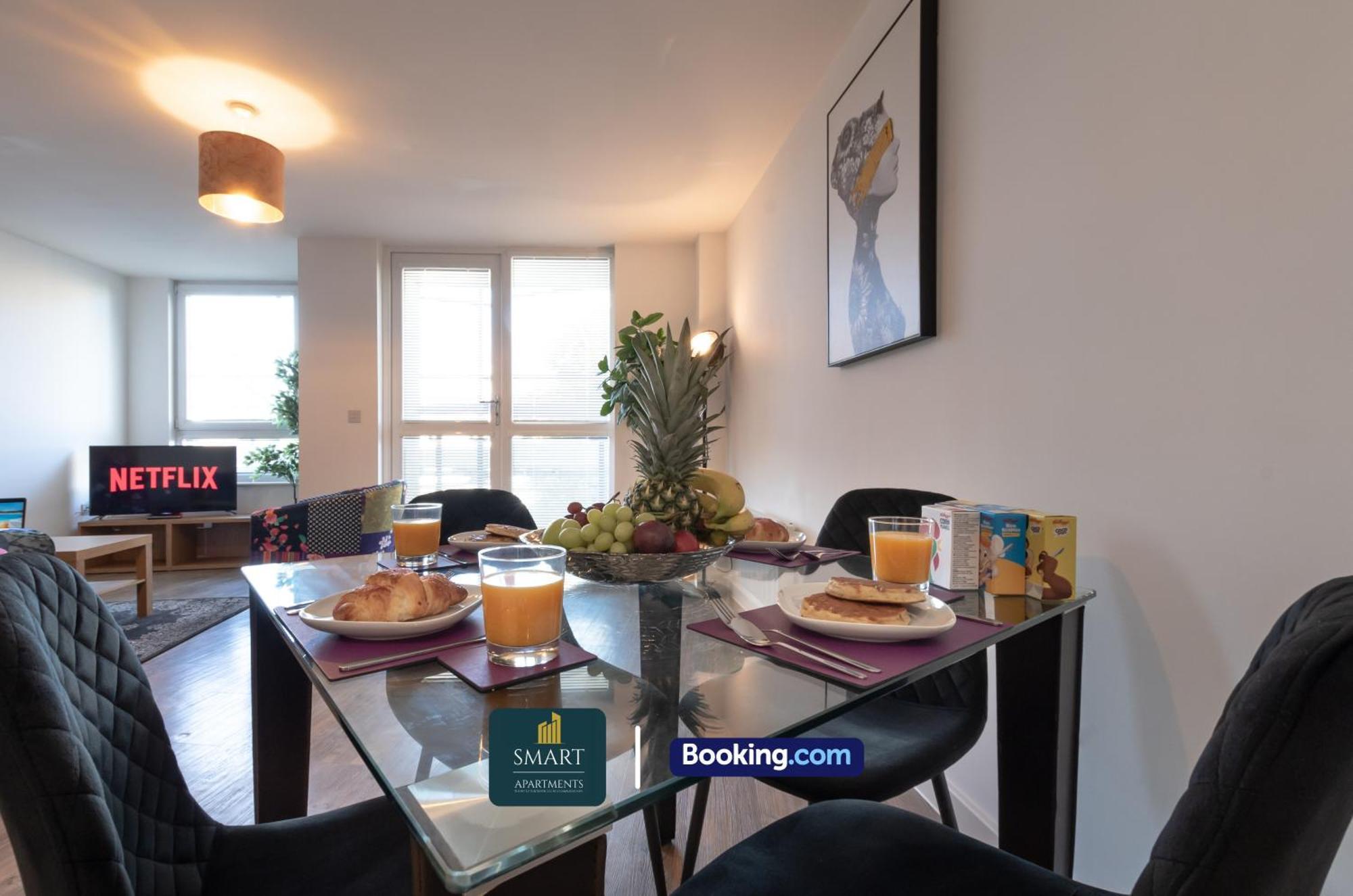 Spacious City Center Apartment By Smart Apartments Short Lets & Serviced Accommodation Apartment Southampton With Free Wifi מראה חיצוני תמונה